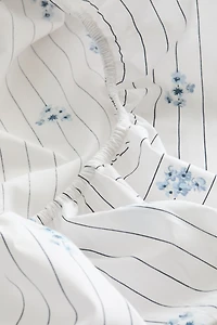 Twin Patterned Fitted Sheet