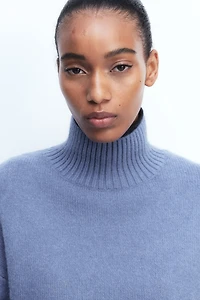 Oversized Turtleneck Sweater