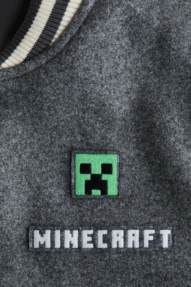 Veste de baseball avec motifs