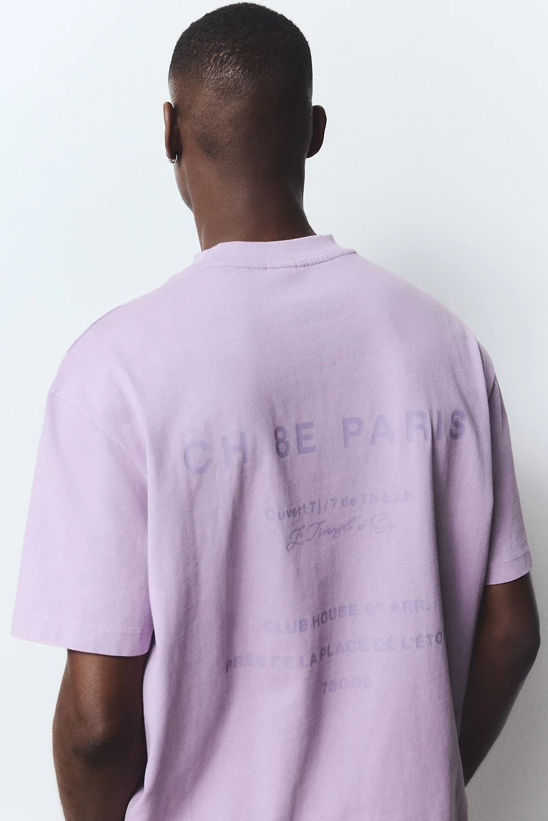 Boxy-Fit Washed T-Shirt