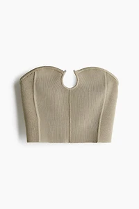 Rib-Knit Tube Top