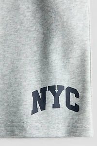 Printed Sweatshorts