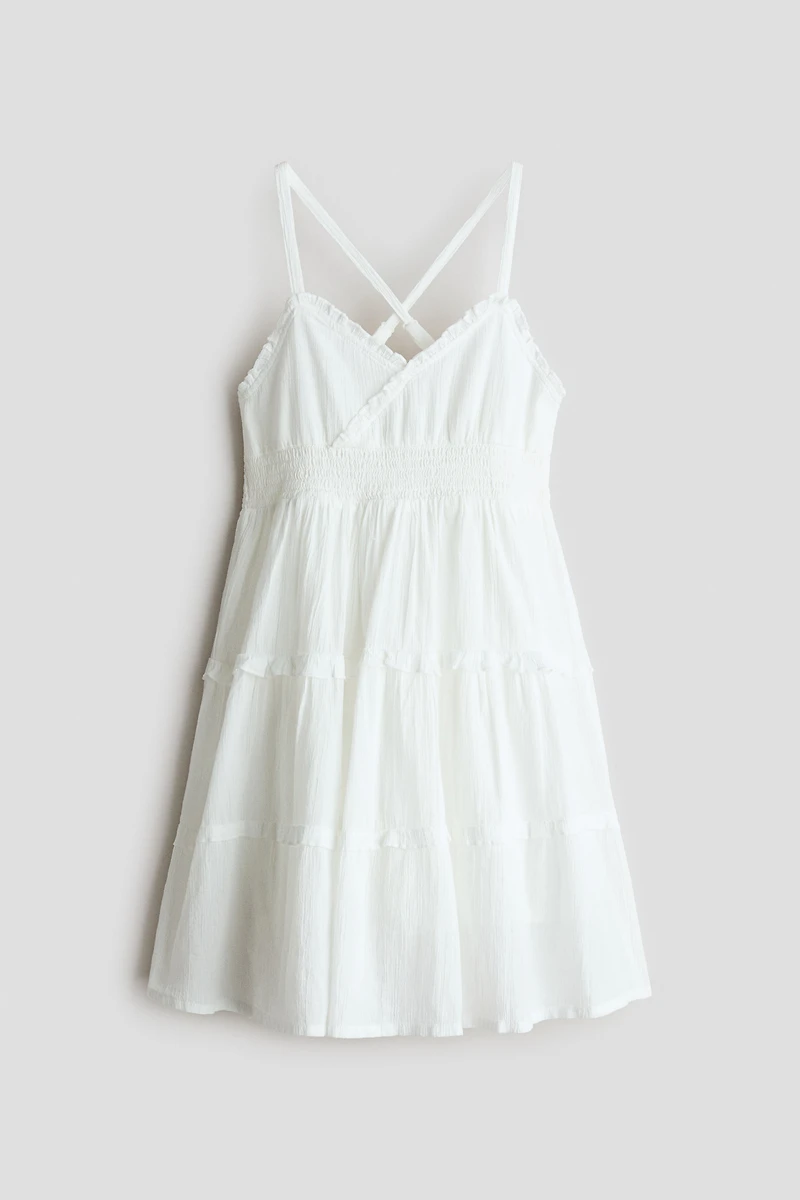 Tiered Cotton Dress