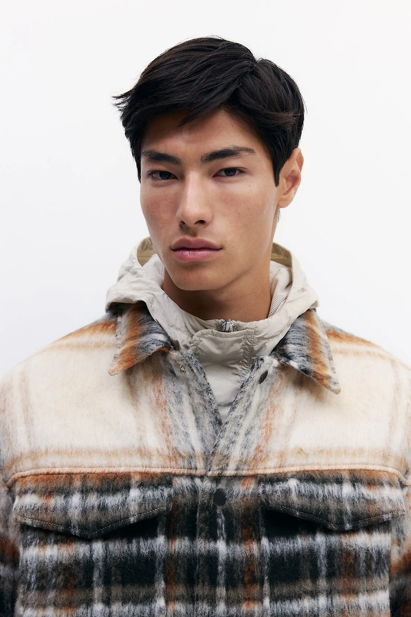 Surchemise ample matelassée