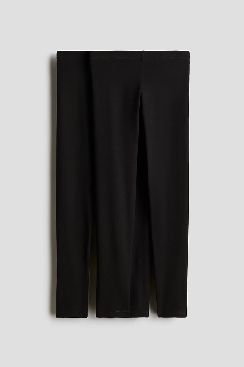 2-pack Cotton Leggings