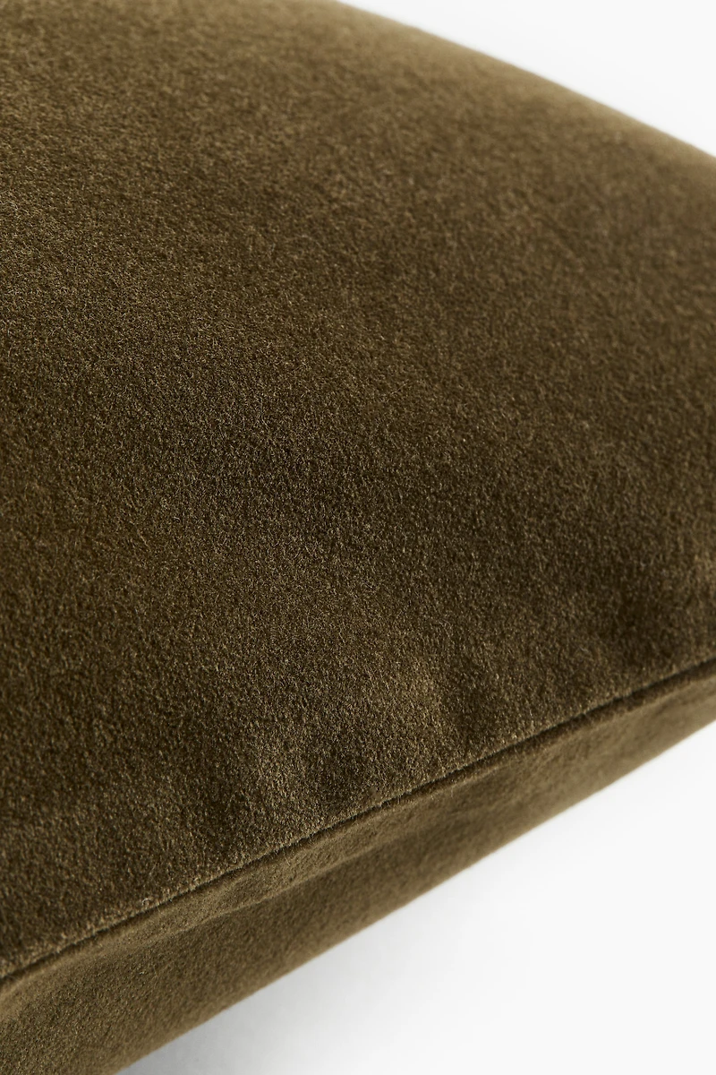 Cotton Velvet Cushion Cover