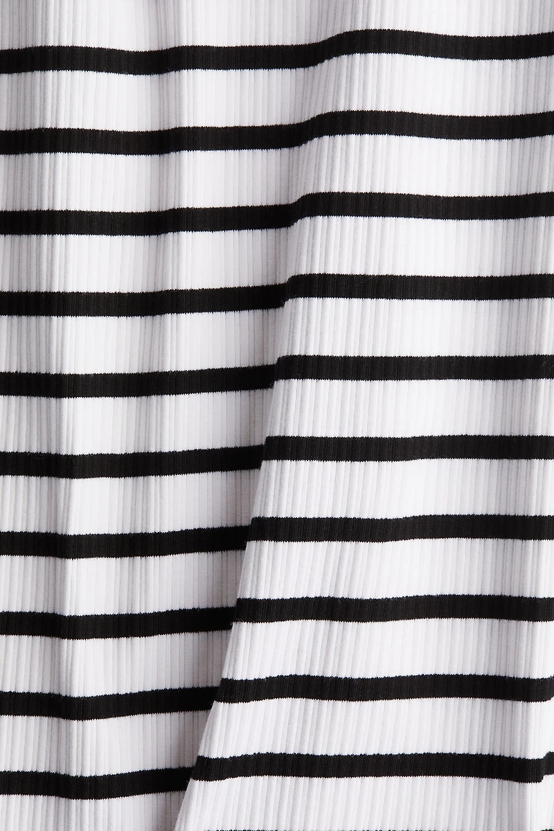 Robe T-shirt MAMA côtelée