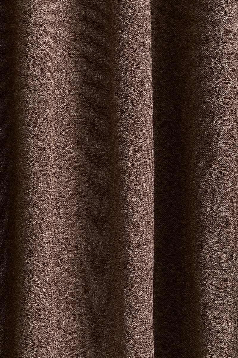 Single-pack Wide Bouclé Curtain Panel