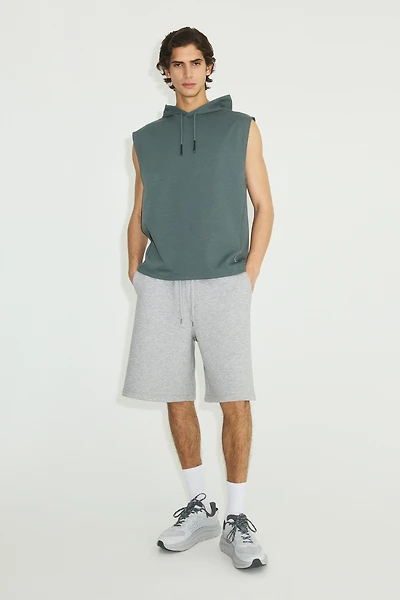 Regular-Fit Sleeveless Sports Hoodie with DryMove™