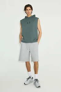 Regular-Fit Sleeveless Sports Hoodie with DryMove™