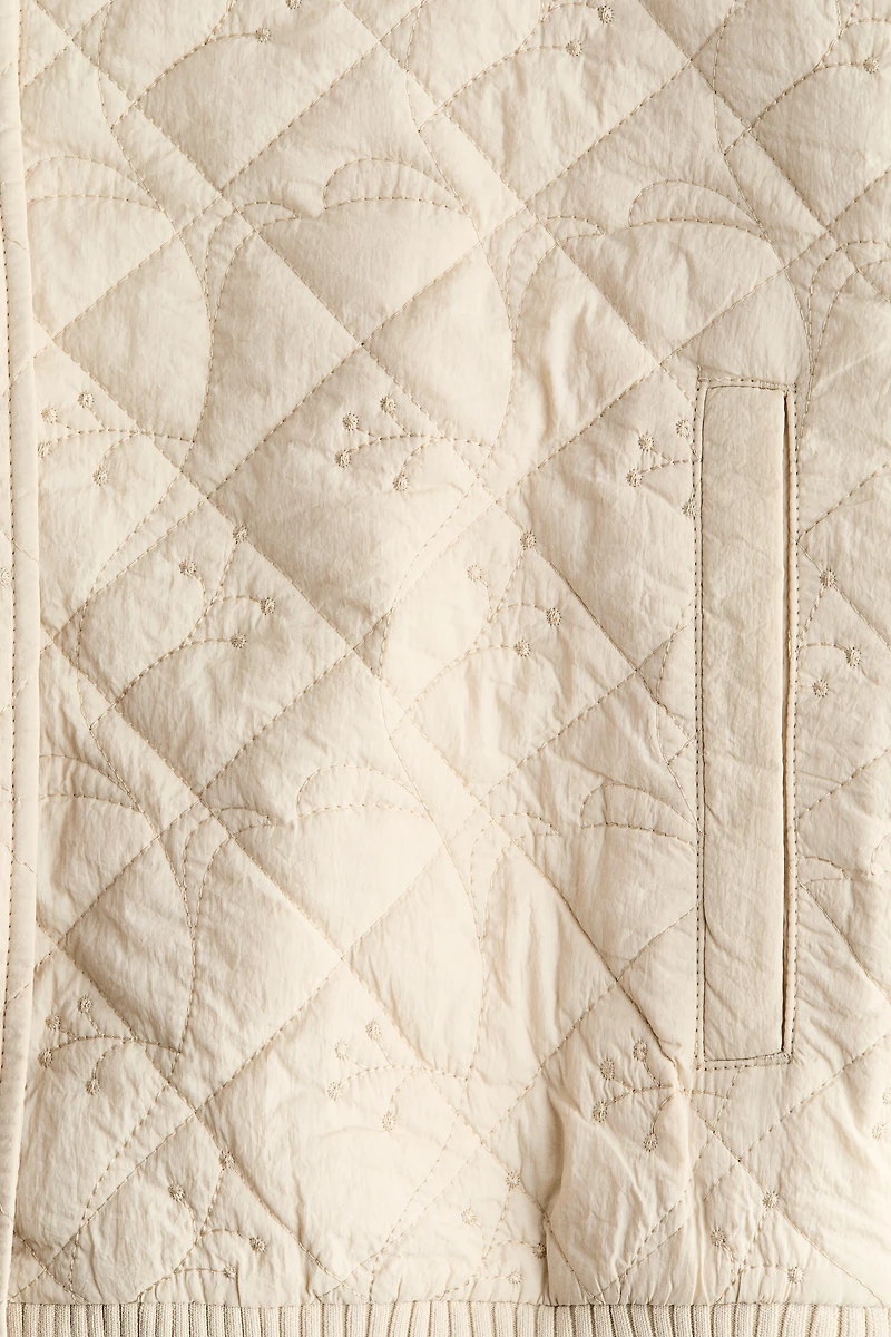 Blouson d'aviateur matelassé