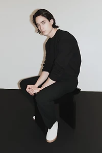 Four-Way Stretch Regular-Fit Pull-On Pants