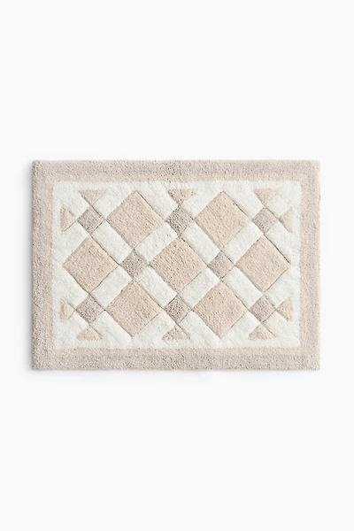 Tufted Cotton Bath Mat