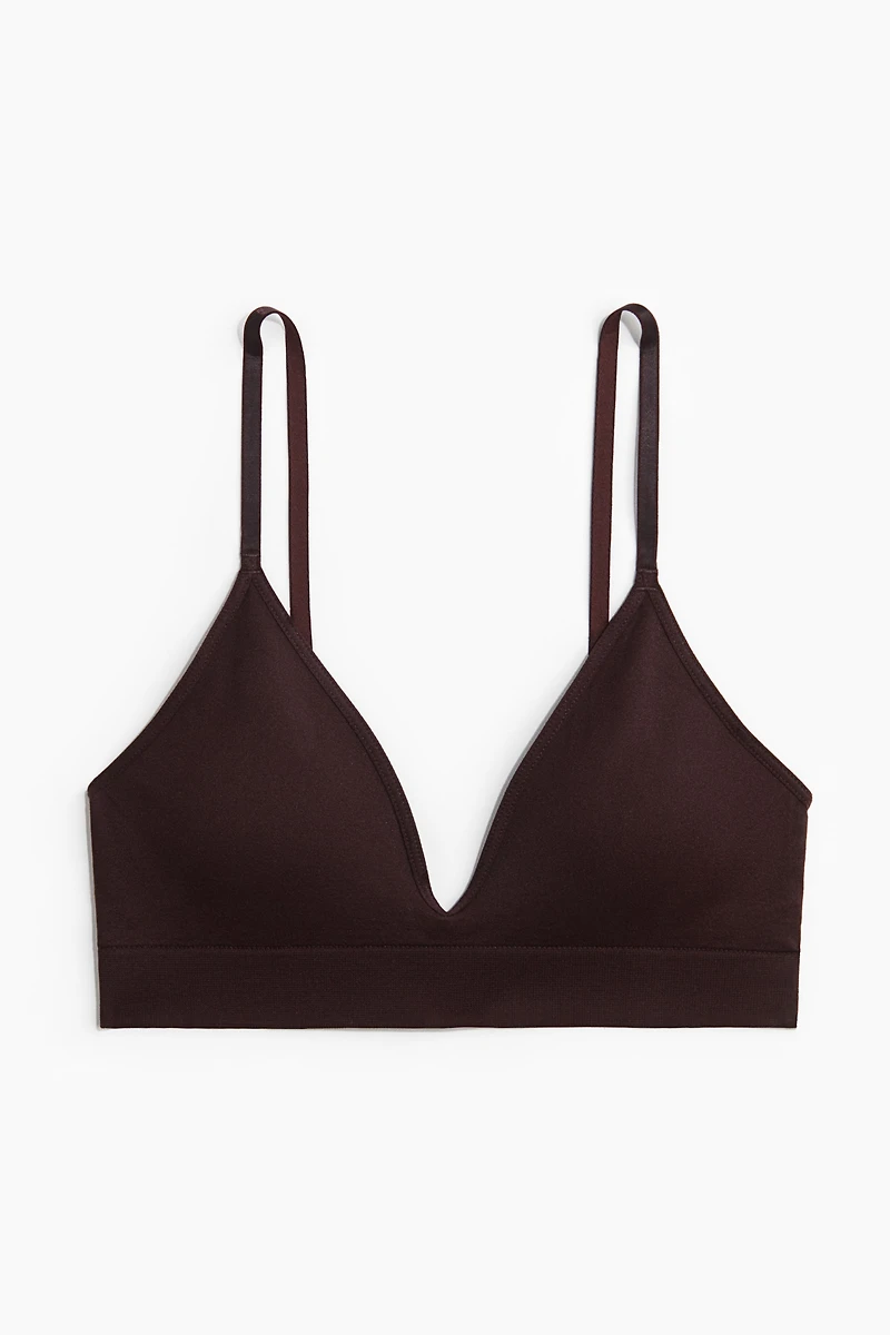 Seamless Padded Soft-cup Bra
