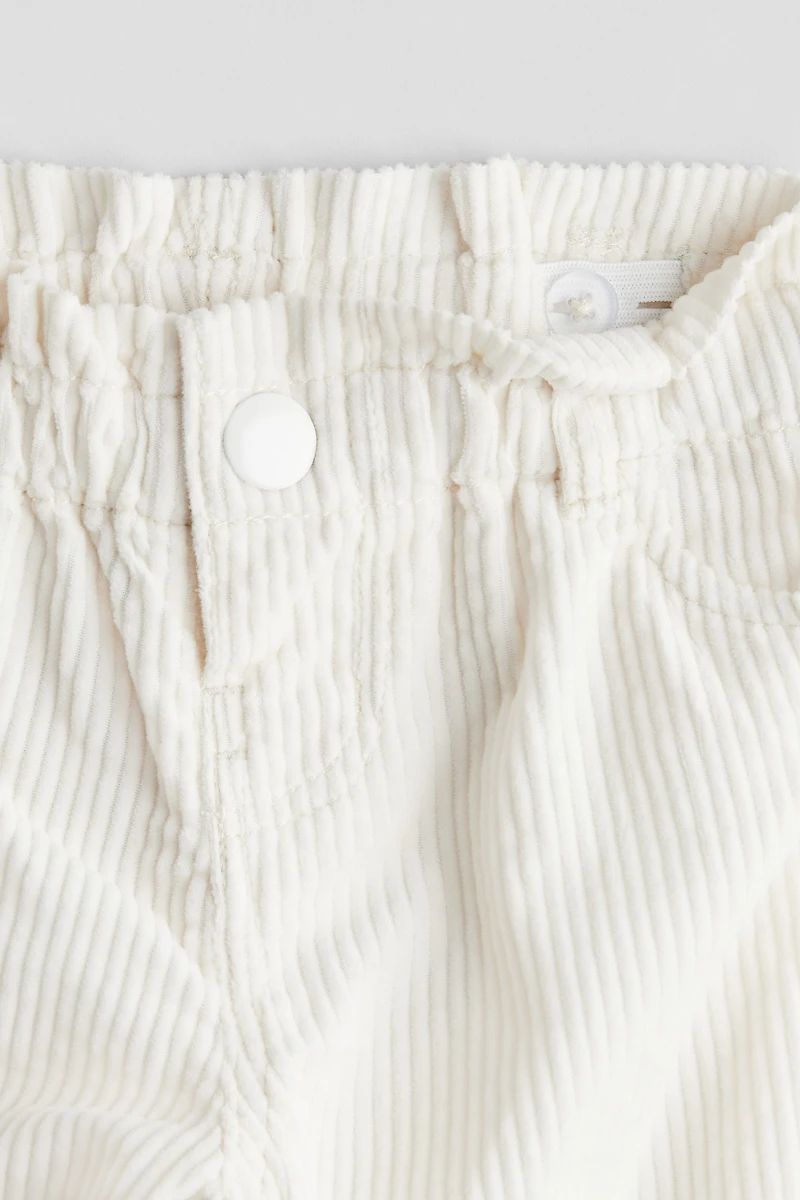 Cotton Corduroy Pants