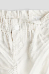 Cotton Corduroy Pants