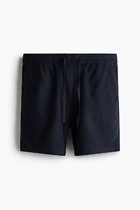 Relaxed-Fit Linen-Blend Shorts