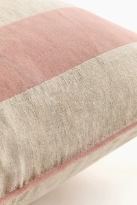 Linen-Blend Cushion Cover