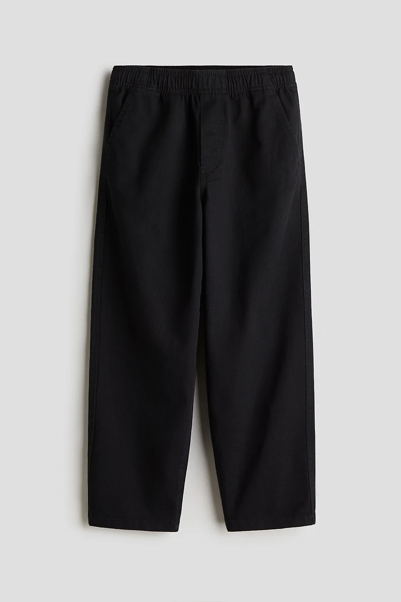 Cotton Twill Joggers