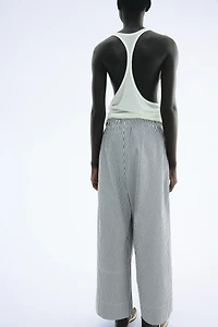 Ankle-Length Cotton Pants