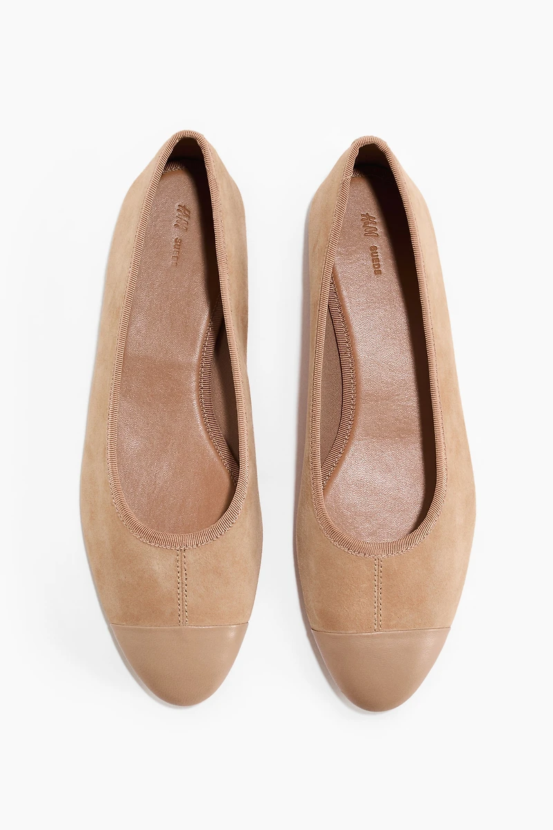 Suede Flats