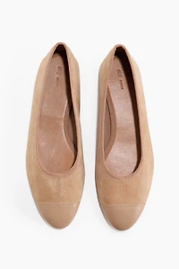 Suede Flats