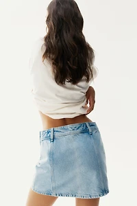 Denim Mini Skirt