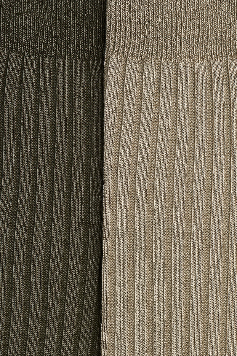 Lot de 2 paires chaussettes en viscose mélangée