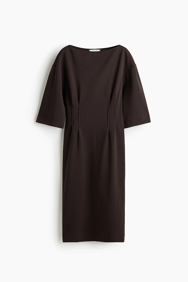 Defined-Waist T-Shirt Dress