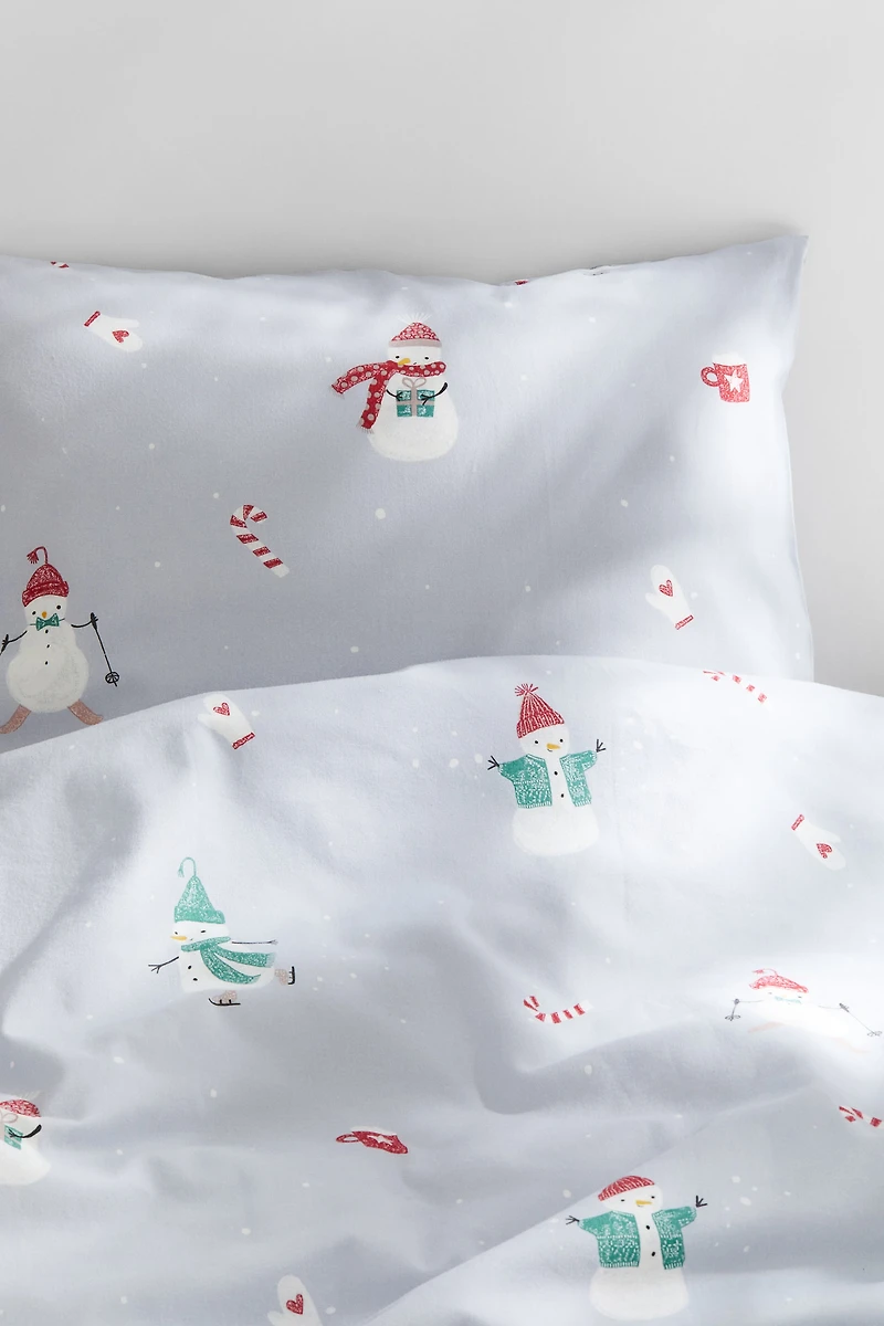 Flannel Duvet Cover Set