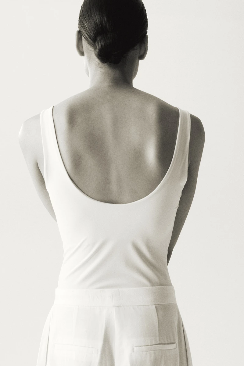 Low-Back Thong Bodysuit