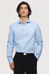 Slim-Fit Cotton Shirt