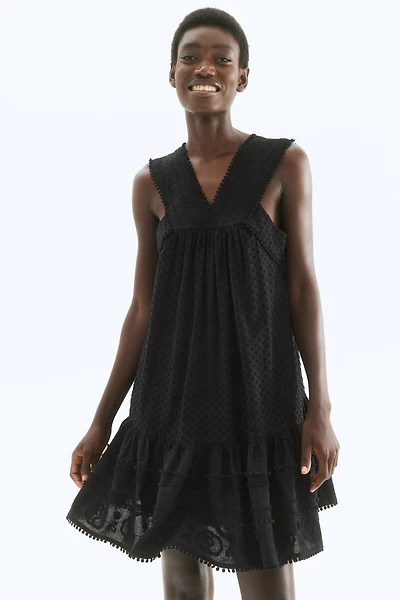 Embroidered Cotton Dress