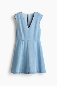 Sleeveless Denim Dress