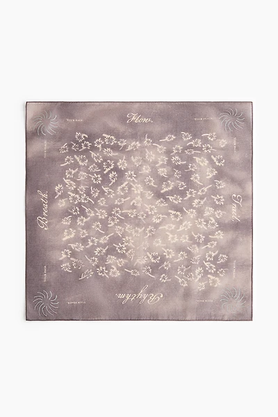Foulard imprimé