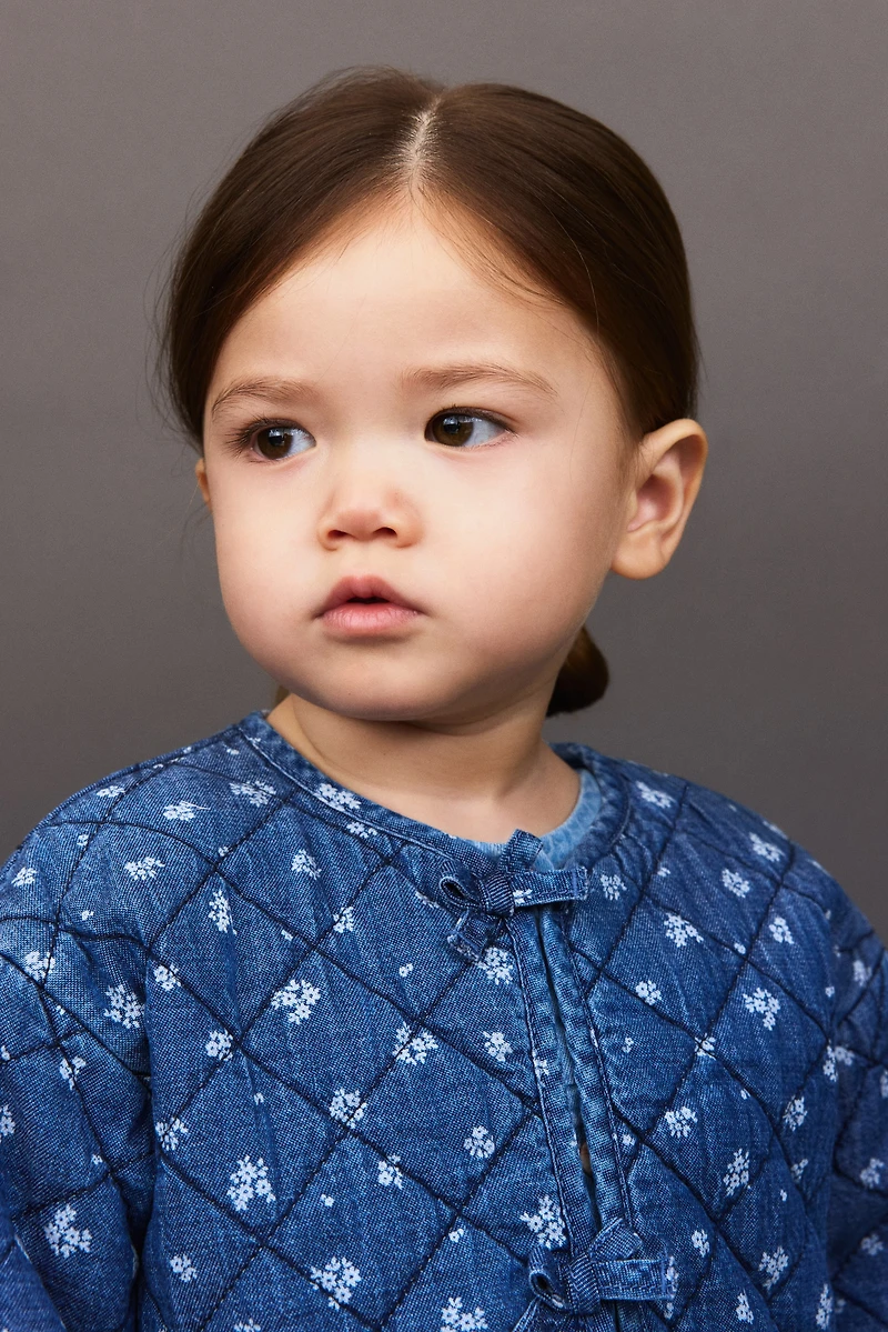 Quilted Denim Jacket