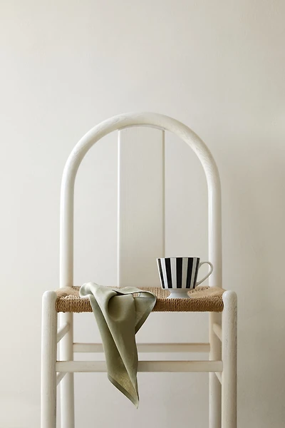 Footed Porcelain Mug