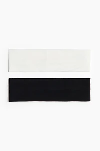 2-pack Jersey Hairbands