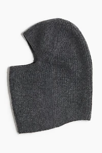 Rib-knit Balaclava
