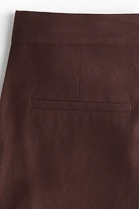 Dressy Linen-Blend Pants