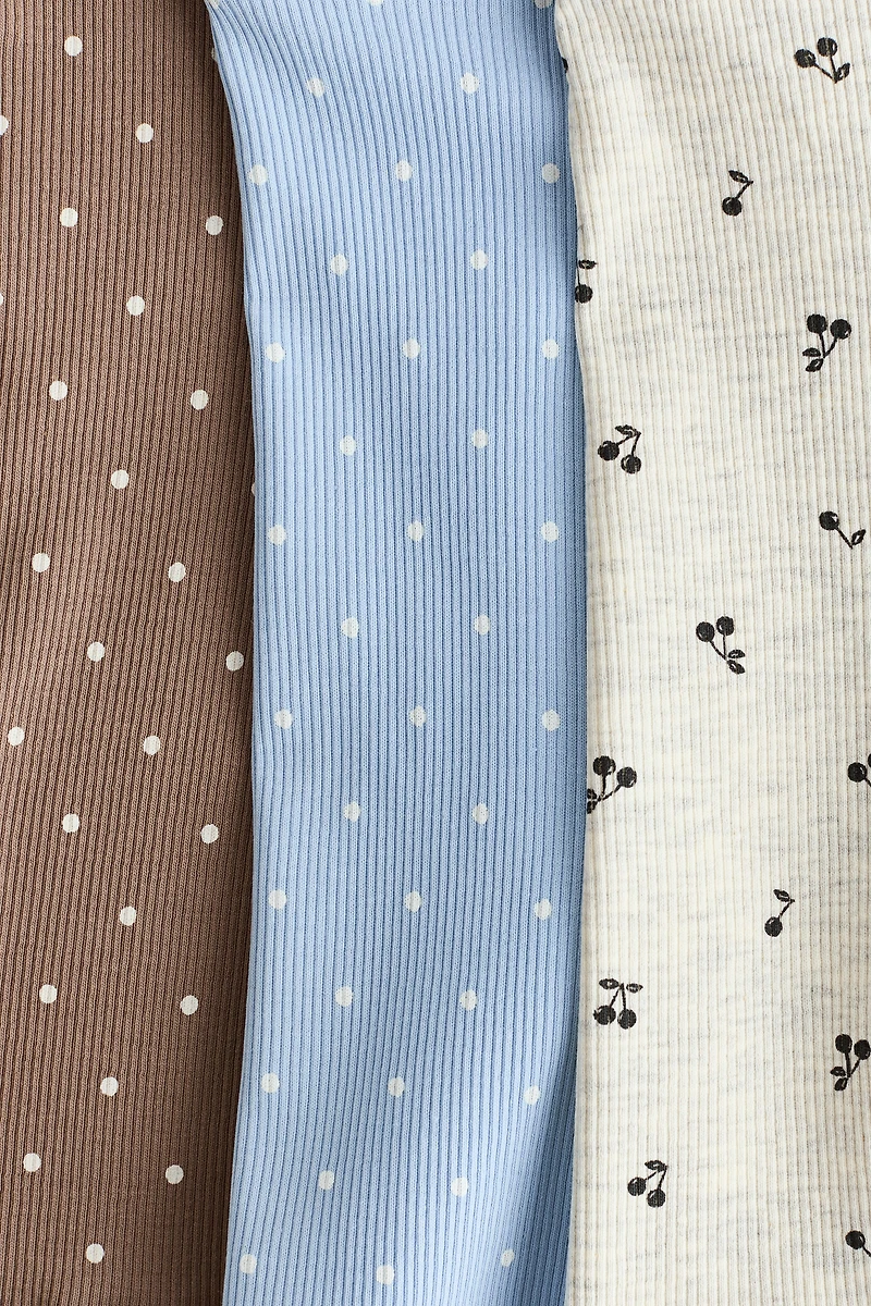 3-Pack Ribbed Bike Shorts