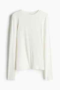 Long-sleeved Jersey Top