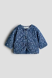 Quilted Denim Jacket