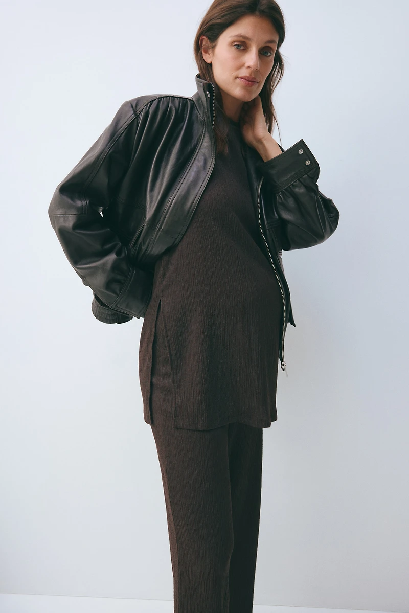 MAMA 2-piece Textured Jersey Set