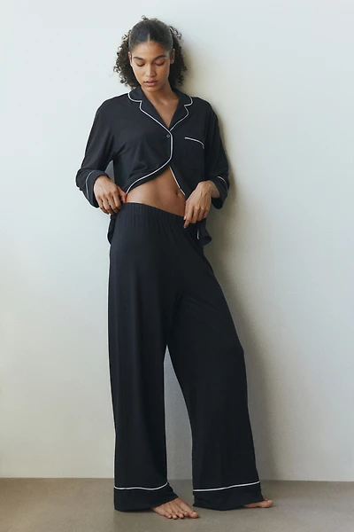 Viscose-Blend Pajamas