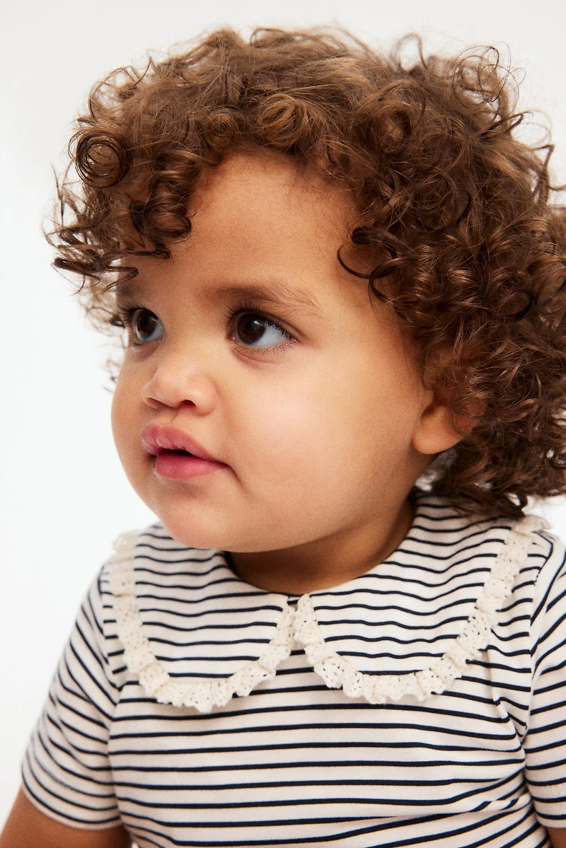 2-Pack Cotton Tops with Collar