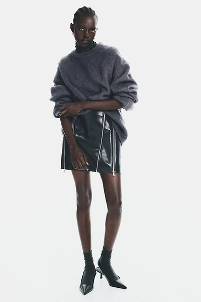 Oversized Mohair-Blend Sweater