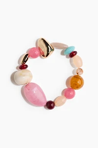 Bracelet avec perles fantaisie