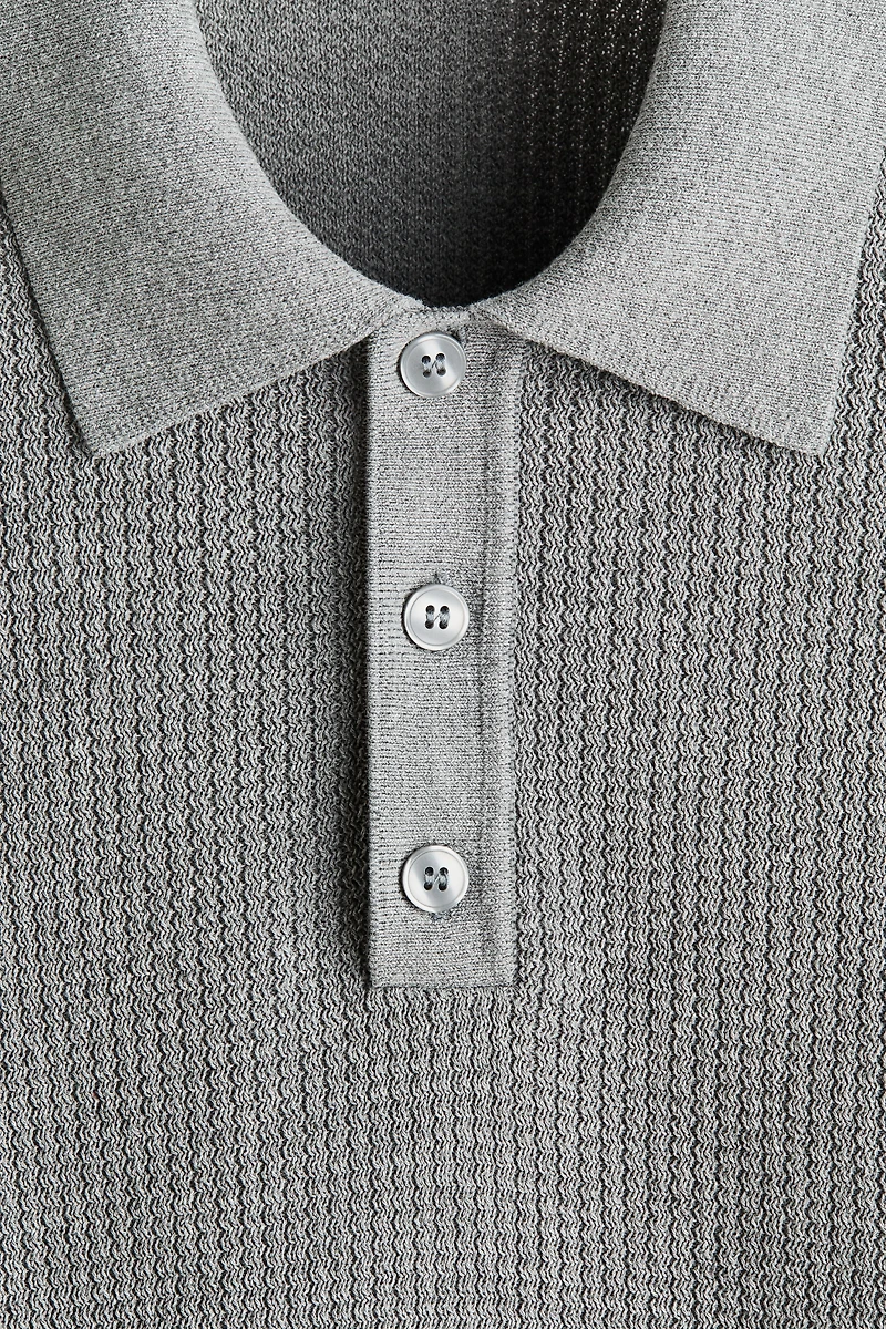 Polo classique en maille