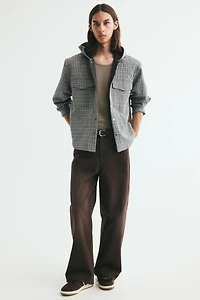 Hooded Cotton Overshirt